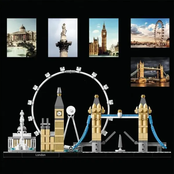Строительный набор Lego Architecture 21034 London Разноцветный (1 штук)
