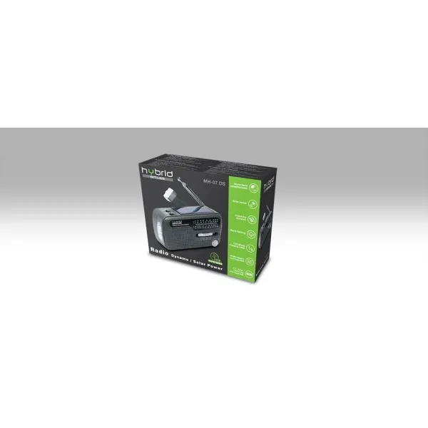 Radijas Muse MH-07DS/HYBRID Juoda
