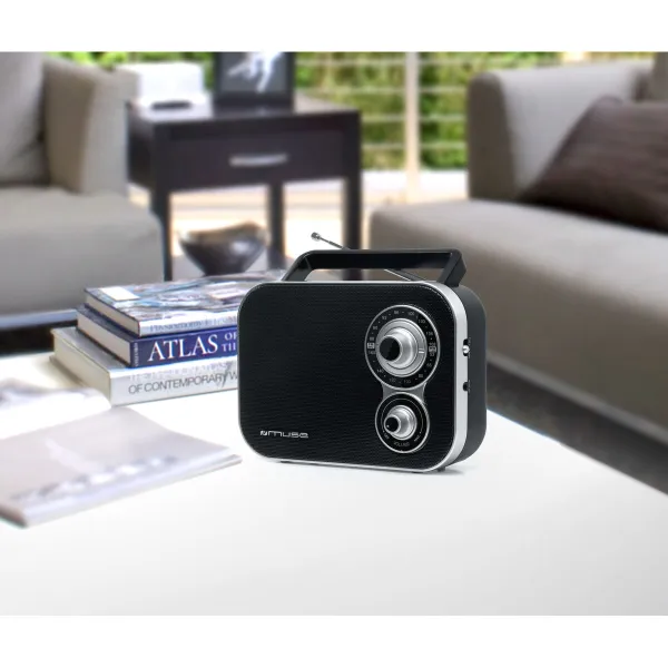 Radio Muse M051R NEGRO Melns