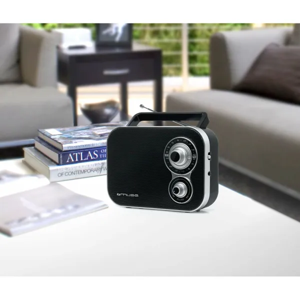 Radio Muse M051R NEGRO Melns