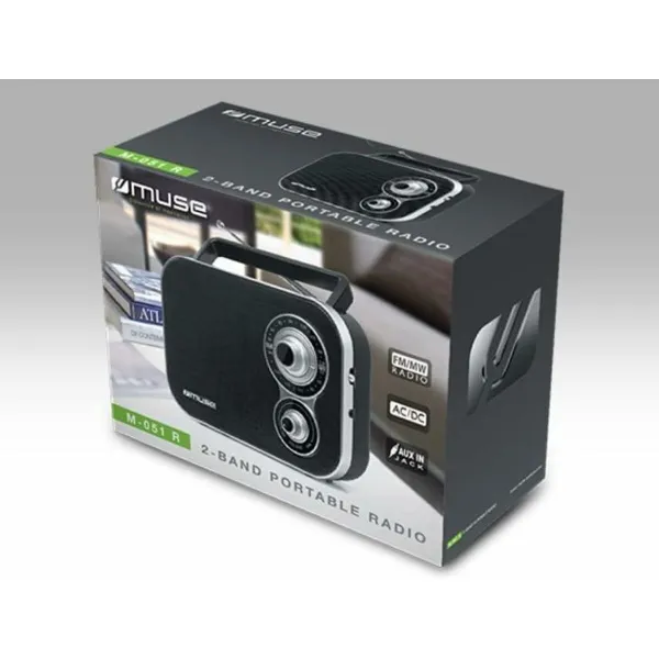 Radio Muse M051R NEGRO Melns