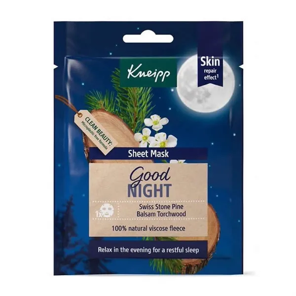 Kneipp Good Night Sheet Mask 1 Unit