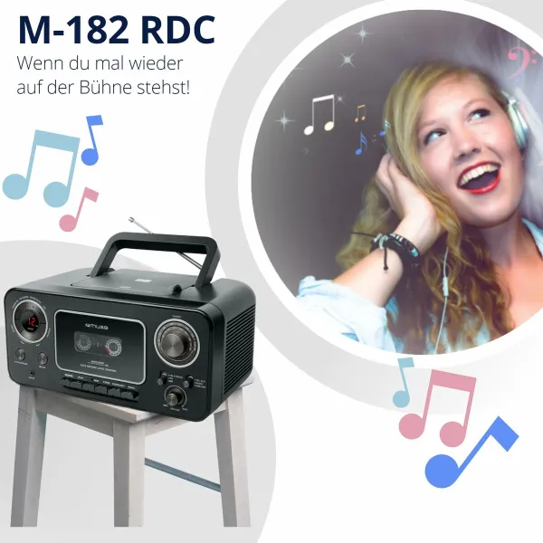 Radio kasete Muse M182RDC