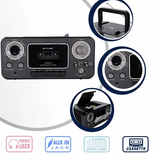 Radio kasete Muse M182RDC