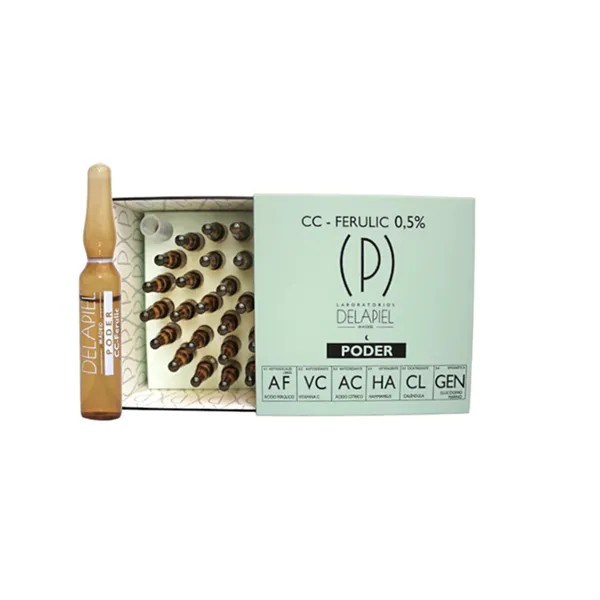 Delapiel Ampoules Power CC Ferulic 0.5% 15x2ml	