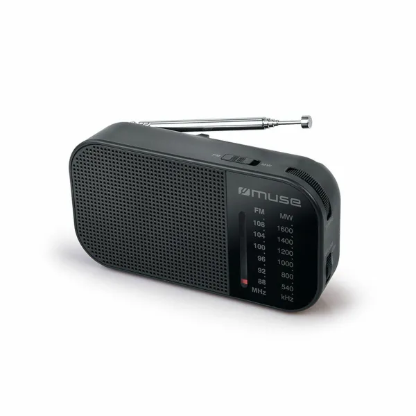 Raadio Muse M025R Must