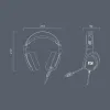 Kõrvaklapid Muse M-230 GH Must