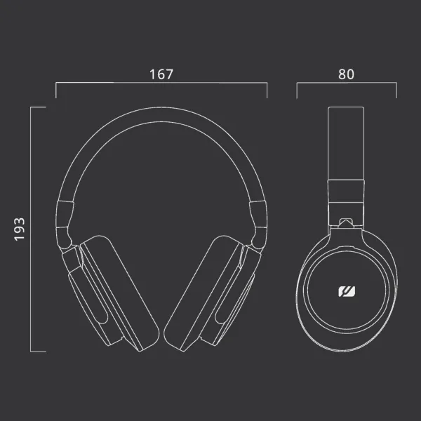 Headphones with Headband Muse M278FB Black