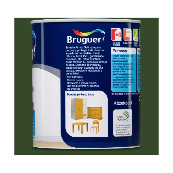 Акриловая эмаль Bruguer 5057506 Акриловая эмаль