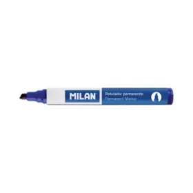 Постоянный маркер Milan Синий PVC 12 штук (Ø 4 mm)