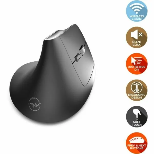 Belaidė pelė Mobility Lab ML313139 Juoda