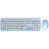 Keyboard and Mouse Mobility Lab Pure Color Blue Azerty French