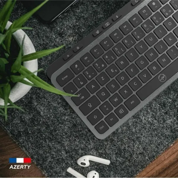 Keyboard Mobility Lab KP450W Compact Black Grey