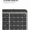 Keyboard Mobility Lab KP450W Compact Black Grey