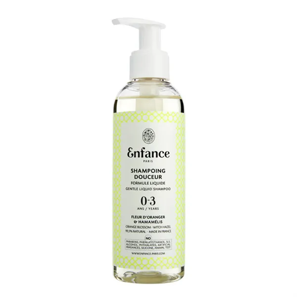 Enfance Paris Gentle Liquid Shampoo 0-3 Years 200ml