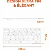 Keyboard Mobility Lab KP430W Mini Grey