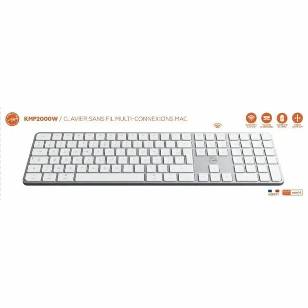 Klaviatuur Mobility Lab KMP2000W Valge