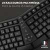 Keyboard Mobility Lab Azerty French Black