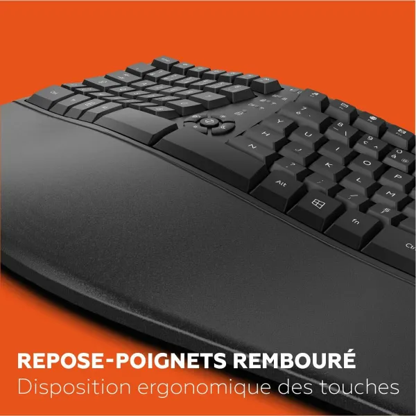 Keyboard and Mouse Mobility Lab Ergo C30W Black