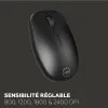 Keyboard and Mouse Mobility Lab CP420W Mini Black AZERTY
