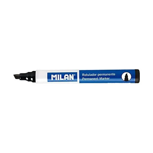 Permanentais marķieris Milan 12 gb. Melns PVC