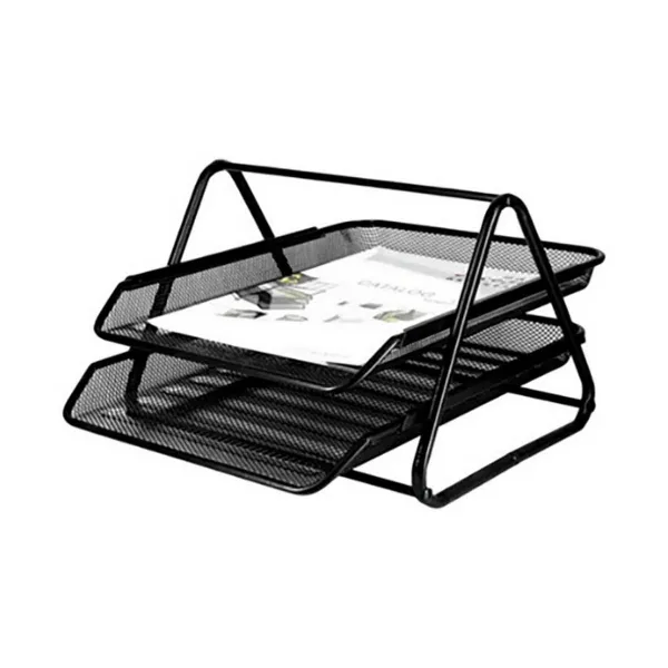 Лоток сортировки Q-Connect gxa100 Чёрный Металл Пластик 30 x 35 x 18,5 cm