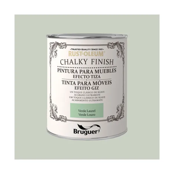 Maali Bruguer Rust-oleum Chalky Finish 5397547 Kalusteet 750 ml Laurel