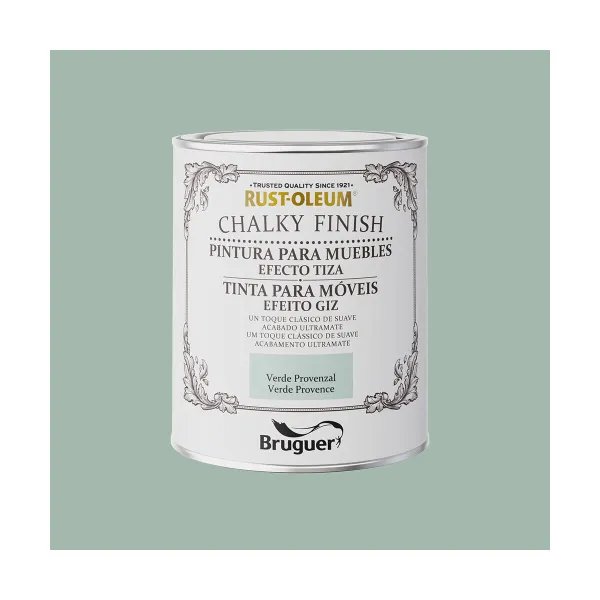 Краска Bruguer Rust-oleum Chalky Finish 5733888 мебель Provencal Green 750 ml