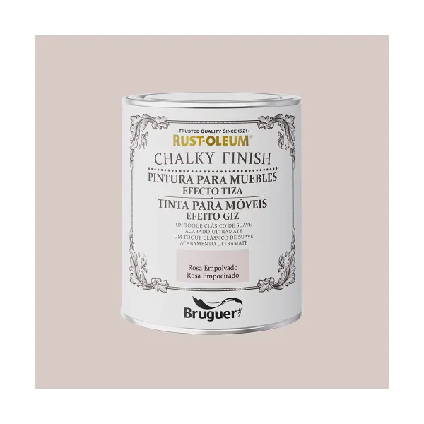 Dažai Bruguer Rust-oleum Chalky Finish  5733891 Baldai Dusty Pink 750 ml