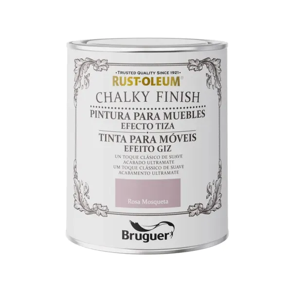 Краска Bruguer Rust-oleum Chalky Finish 5733892 мебель 750 ml Шиповник