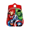 Школьный рюкзак 3D The Avengers Karactermania Красный 26 x 11 x 31 cm