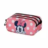 Тройной пенал Minnie Mouse Karactermania Розовый