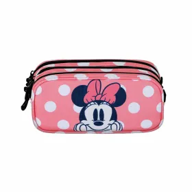 Kolmilokeroinen laukku Minnie Mouse Karactermania Pinkki