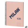 Užrašų knygelė Milan 430 Rožinė A4 80 Paklodės (3 vnt.)