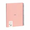 Notebook Milan 430 Pink A4 80 Sheets (3 Units)