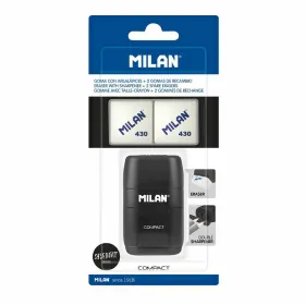 Pencil Sharpener Milan compactserie especial shadow Black Natural rubber