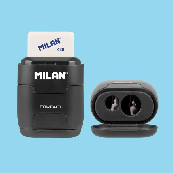 Pencil Sharpener Milan compactserie especial shadow Black Natural rubber