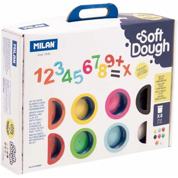 Modelling paste Milan Soft Dough Lots of Numvers