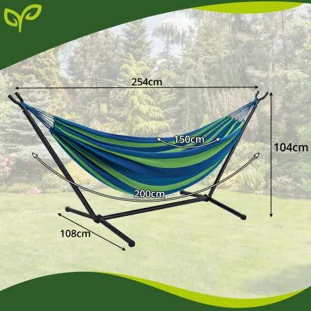 Aia võrkkiik 200x150cm raamiga