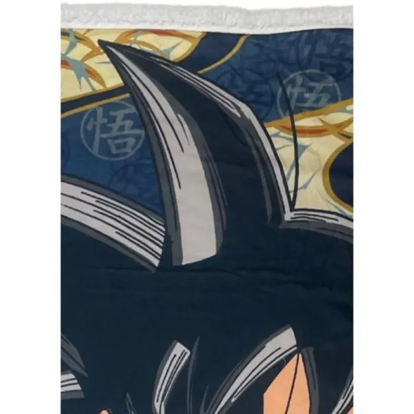 Blanket Dragon Ball Orange animals