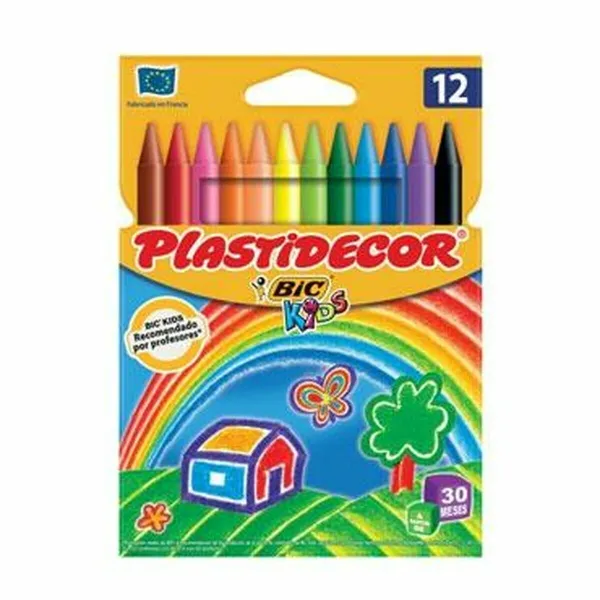 Цветные полужирные карандаши Bic Разноцветный