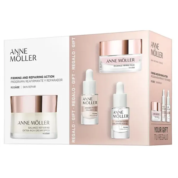 Anne Möller Balance Repairing Cream Extra Rich Spf15 50ml Set 4 Pieces