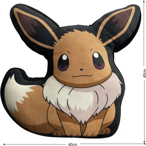 Cushion Pokémon Brown Polyester Animal