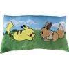 Cushion Pokémon Yellow Brown Polyester Children's