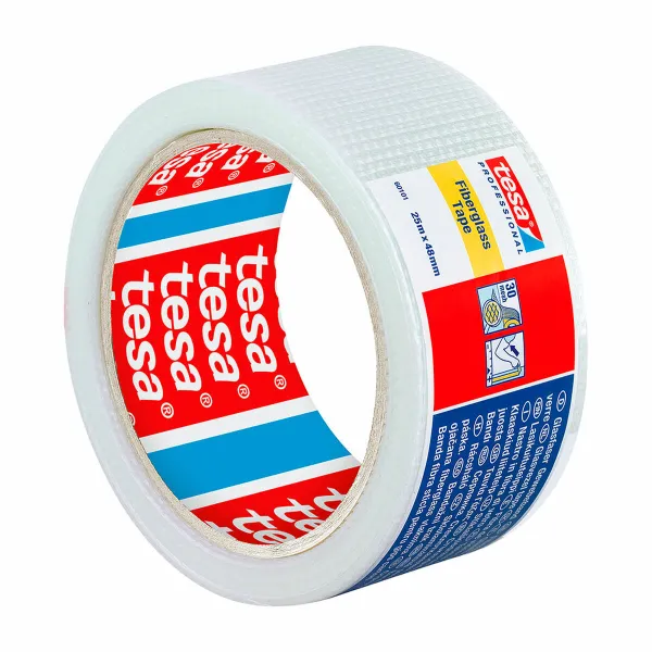 Lipni juosta TESA Stiklo pluoštas 48 mm x 25 m Balta
