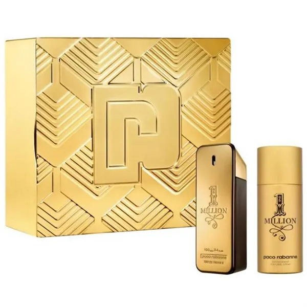 Paco Rabanne 1 Million Eau De Toilette Spray 100ml Christmas Set