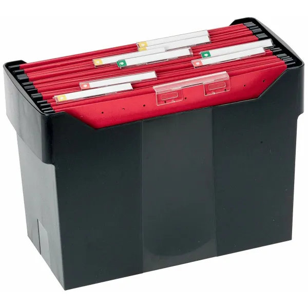 Tiedostolaatikko Archivo 2000 Archibox Musta Din A4 17 x 36,5 x 26 cm
