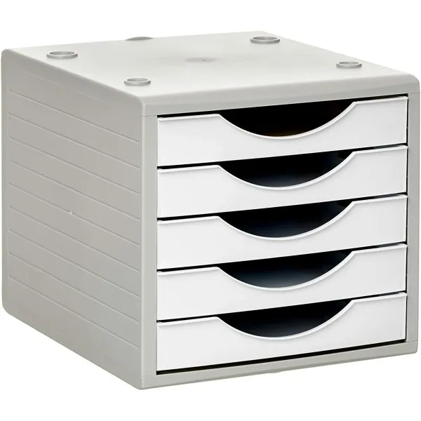 Modular Filing Cabinet Archivo 2000 ArchivoTec Serie 4000 34 x 27 x 26 cm 5 drawers Din A4