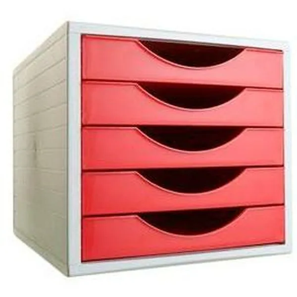 Modulārais failu skapis Archivo 2000 ArchivoTec Serie 4000 34 x 27 x 26 cm Plastmasa 5 atvilktnes Din A4