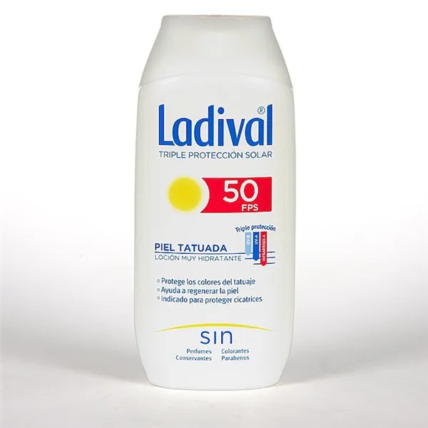 Ladival Tattooed Skin Lotion Spf50 200ml